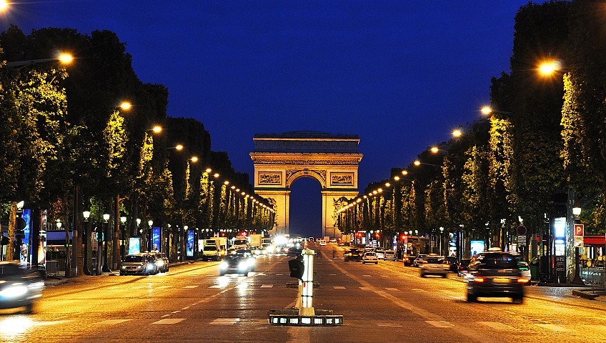 Removals to France, Champs Elysees